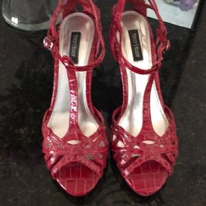 wHBM red heels